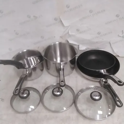 BOXED PRESTIGE 5 PIECE COOKWARE SET
