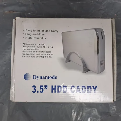 BOX OF APPROXIMATELY 15 DYNAMODE 3.5" HDD CADDY