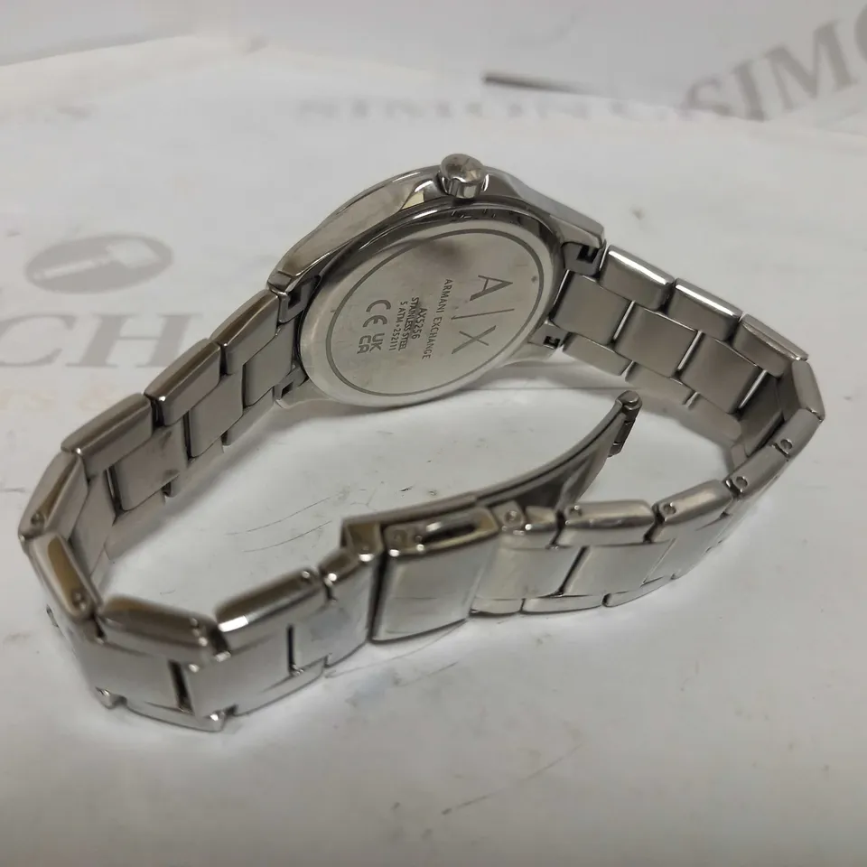 ARMANI EXCHANGE STAINLESS STEEL WATCH - UNBOXED RRP £149
