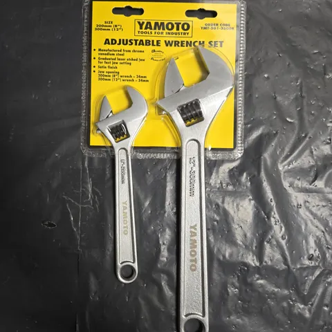 YAMOTO ADJUSTABLE WRENCH SET