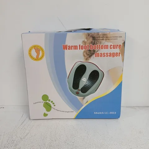 FOOT MASSAGER – MODEL LC-803 (WARM FOOT BOTTOM CURE MASSAGER) BOXED