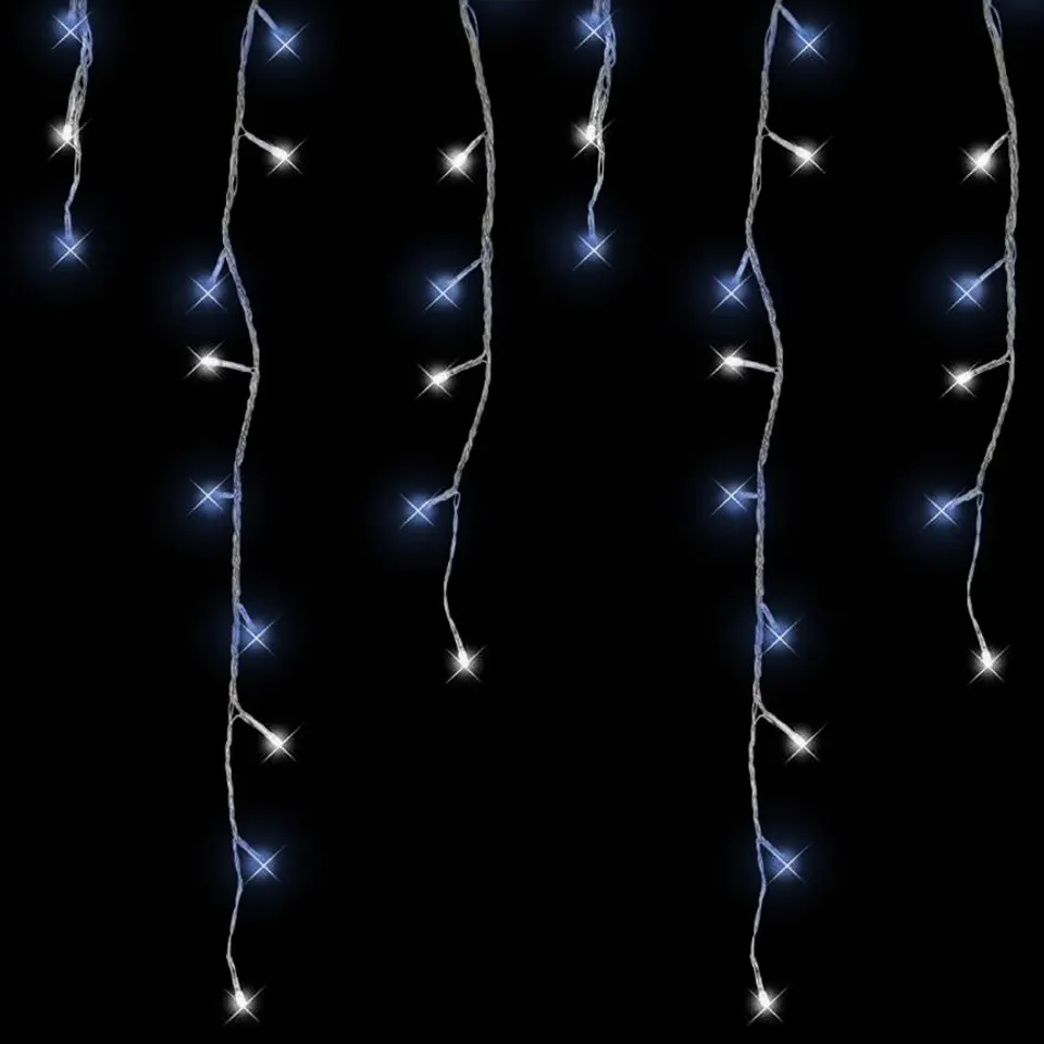 BOXED TWINKLE INDOOR / OUTDOOR ICICLE LIGHTS