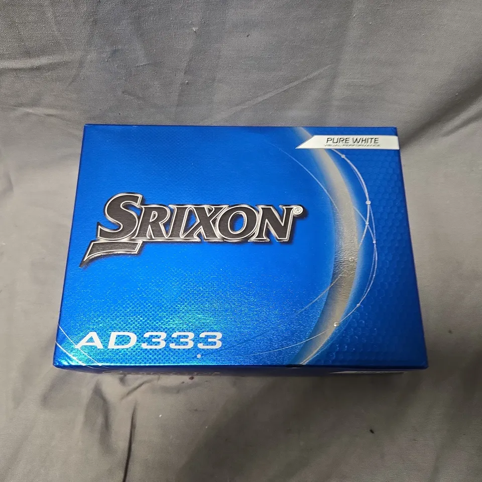 SRIXON AD333 GOLF BALLS – 4-PACK (PURE WHITE)