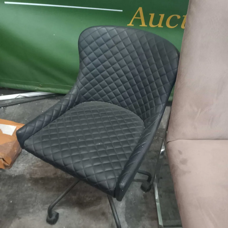 FIVE ASSORTED DINING AND SWIVEL CHAIRS