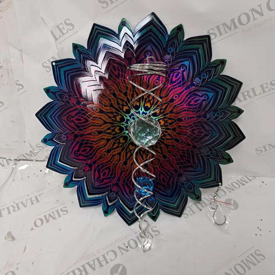 HOME2GARDEN OVERSIZED MANDALA WIND SPINNER