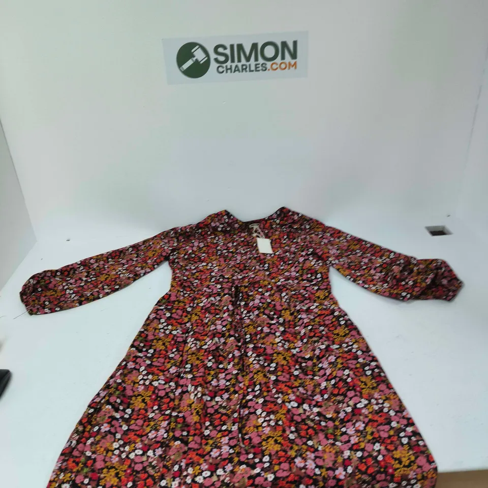 MUDFLOWER FLORAL PRINT WOMEN'S DRESS – UK 12 (EU 40, US 8)