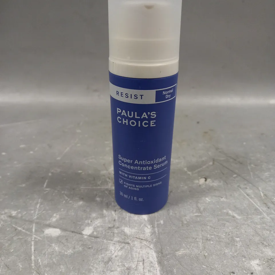 SEALED PAULA'S CHOICE RESIST SUPER ANTIOXIDANT CONCENTRATE SERUM 30ML