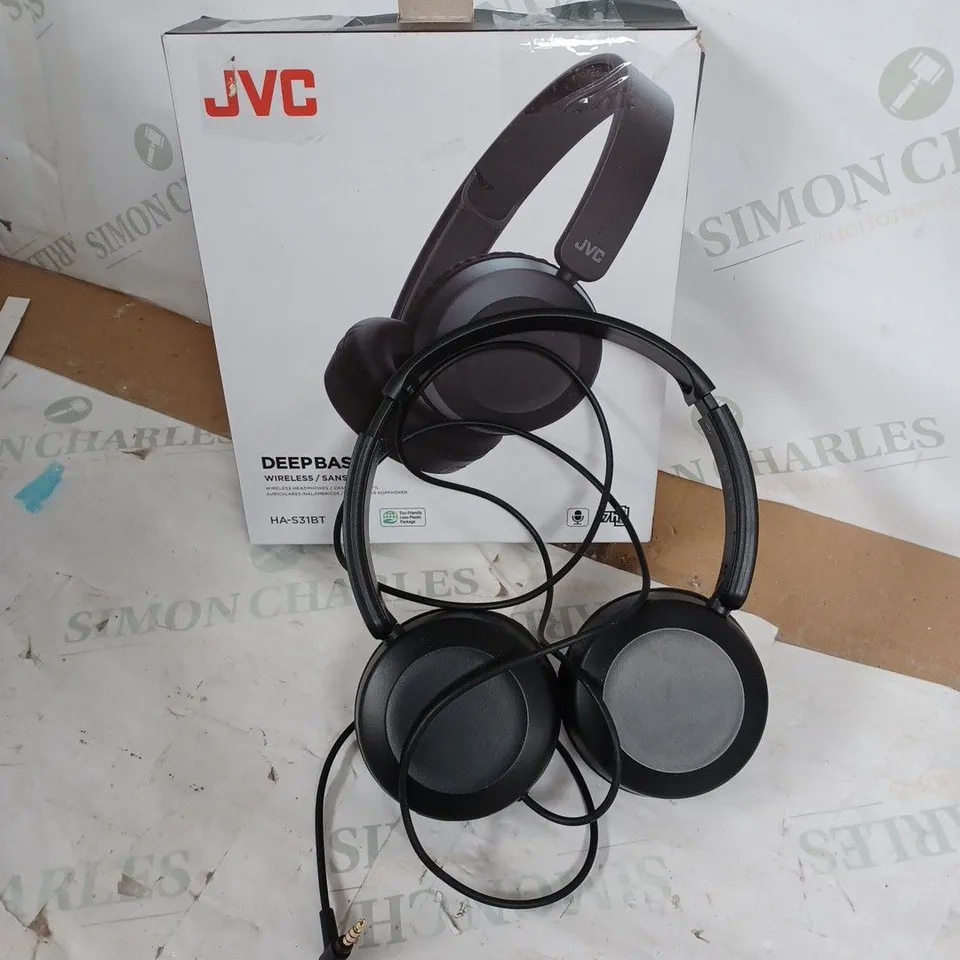 JVC DEEPBASE WIRELESS HEADPHONES