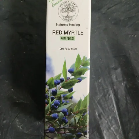 APPROXIMATELY 54 PCS Aroma Namu Red Myrtle Essential Oil – 10ml – 100% Organic