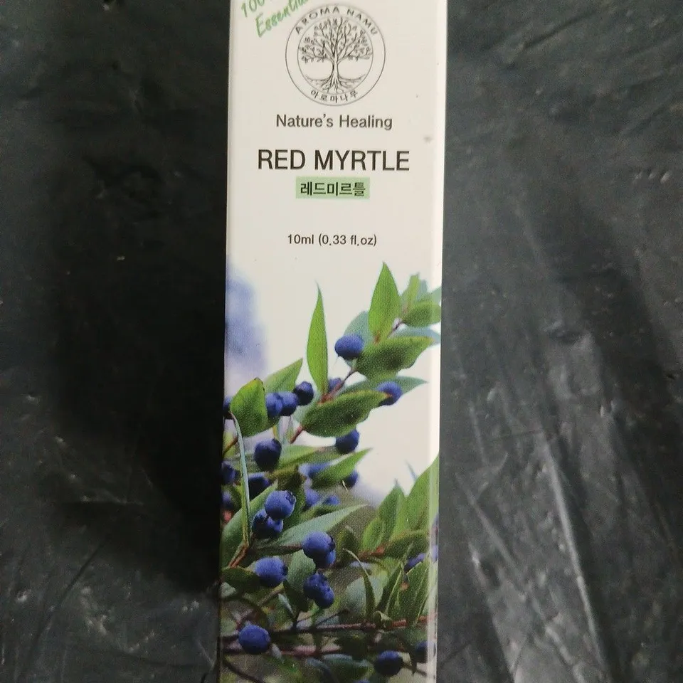 APPROXIMATELY 54 PCS Aroma Namu Red Myrtle Essential Oil – 10ml – 100% Organic