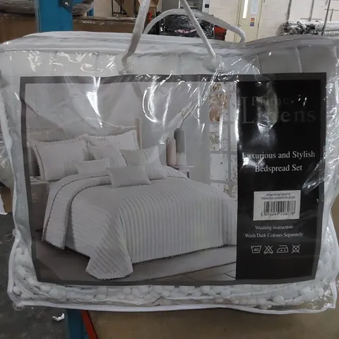 BAGGED WILMOT MICROFIBRE BEDSPREAD SET