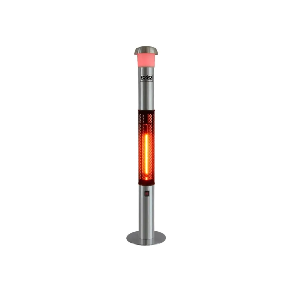 BRAND NEW BOXED FOGO & CHAMA PATIO HEATER WITH LIGHTS & BLUETOOTH SPEAKER (1 BOX) RRP £295