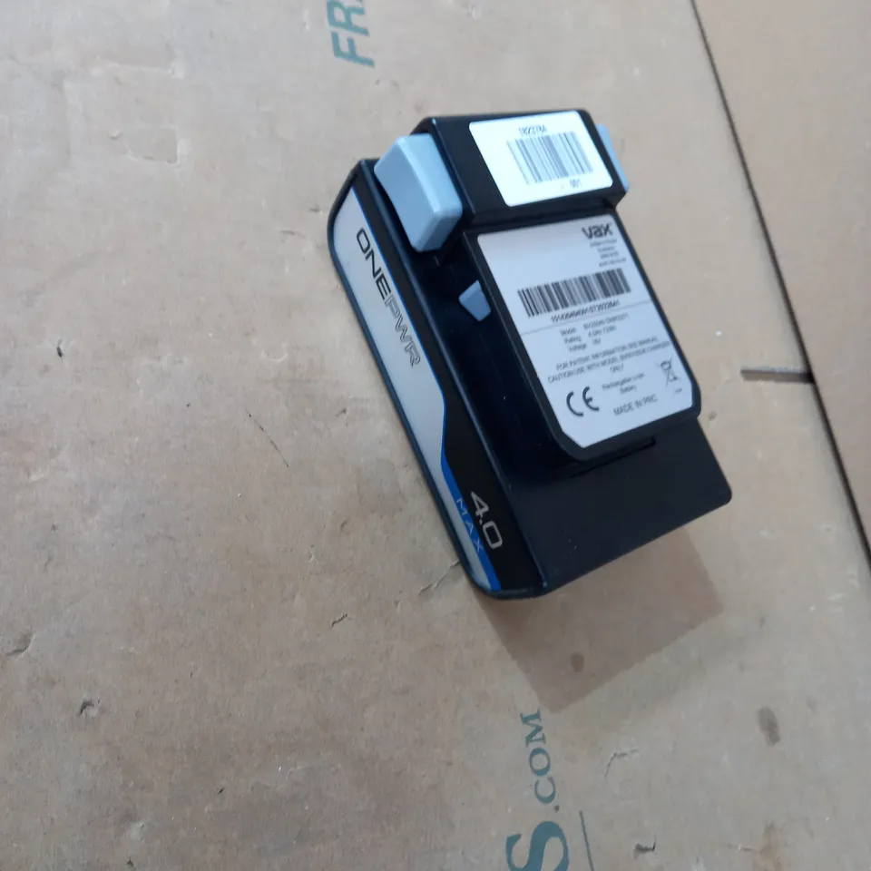 VAX ONE POWER LITHIUM IRON BATTERY