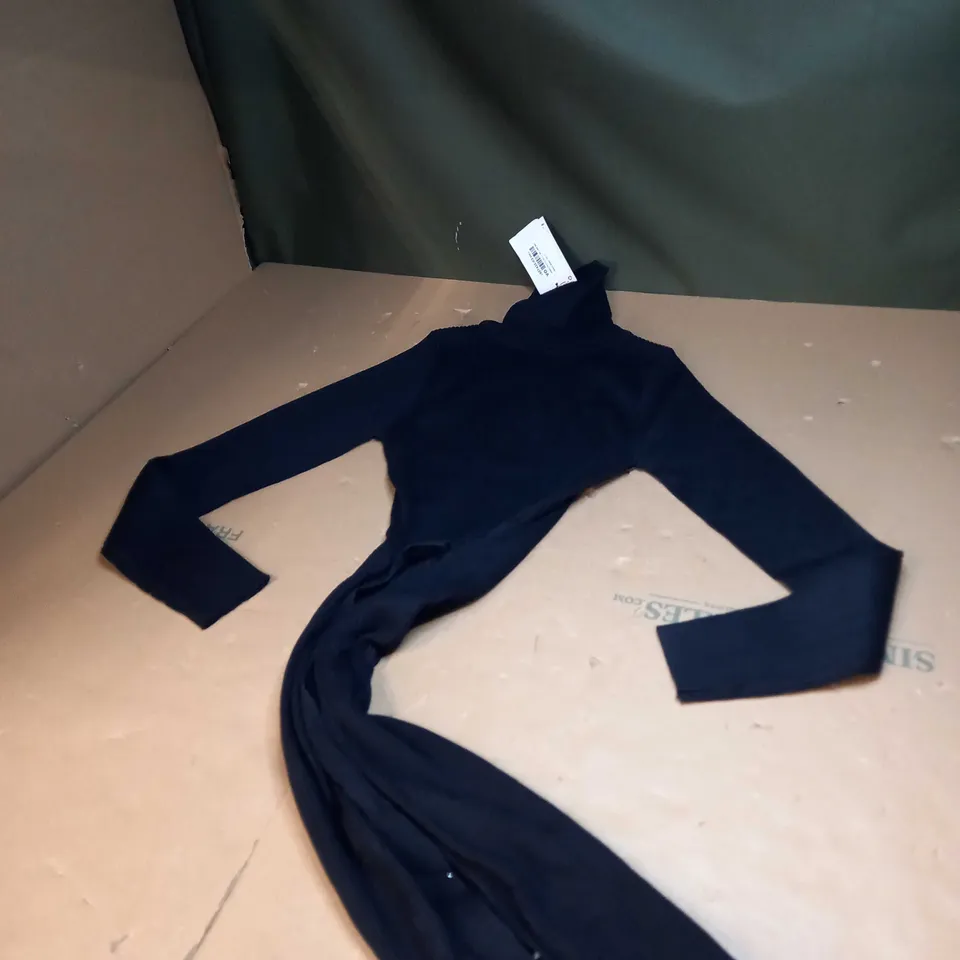 MISSGUIDED PETITE ROLL NECK DRESS SIZE 8