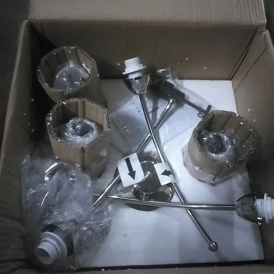 BOXED ALBANY 3 LIGHT PENDANT