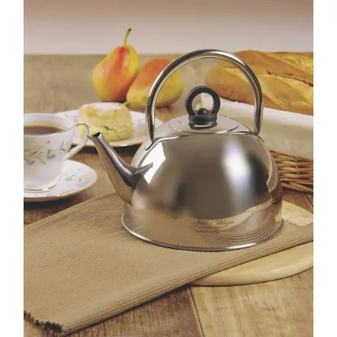 BOXED CLASSIC 1.6L STAINLESS STEEL WHISTLING STOVETOP KETTLE