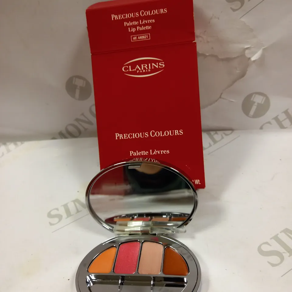 LOT OF 2 CLARINS LIP PALETTE 