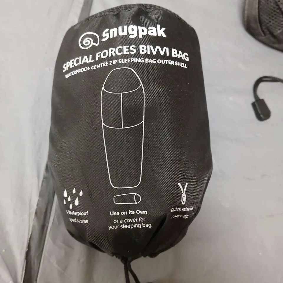 SNUGPAK SPECIAL FORCES BIVVI BAG BLACK