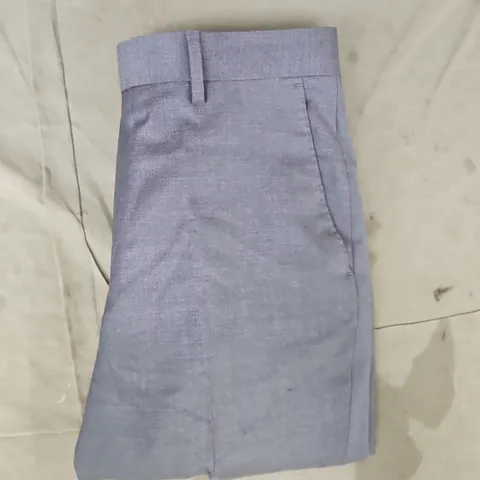 CHARLES TYRWHITT AIRFORCE BLUE SLIM FIT NATURAL STRETCH TWILL SUIT TROUSERS SIZE 30/30