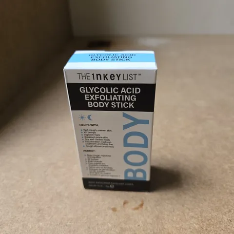 THE INKEY LIST GLYCOLIC ACID EXFOLIATING BODY STICK
