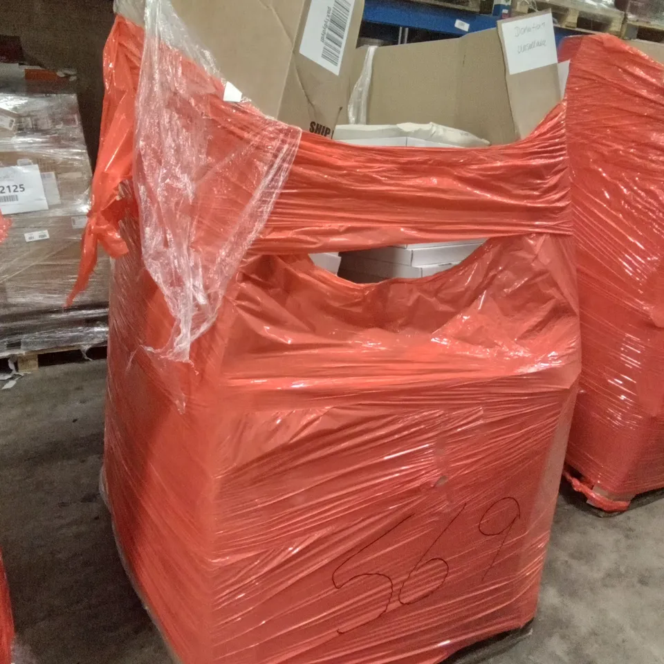 PALLET OF ASSORTED ITEMS INCLUDING LED METEOR LIGHT, JUDGE MARBLE OBLONG PLATTER, TACOBEAR BUBBLE TOY, A3 DIAMOND PAINTING KITS