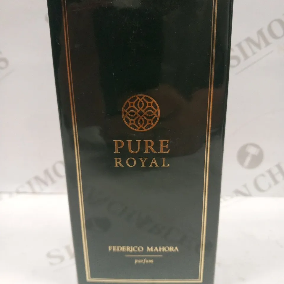 BOXED AND SEALED FEDERICO MAHORA PURE ROYAL PARFUM 50ML