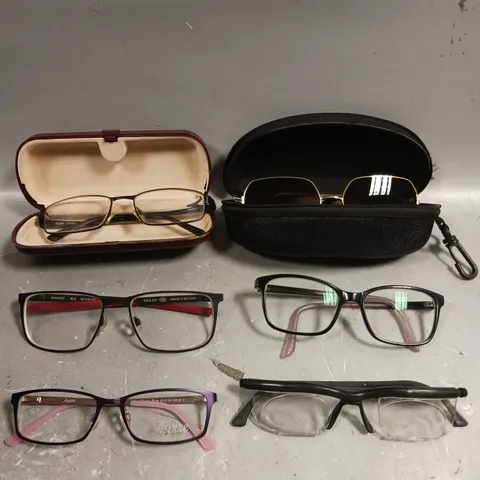 APPROXIMATELY 10 ASSORTED GLASSES/SUNGLASSES IN VARIOUS DESIGNS