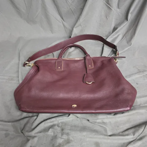 MULBERRY HANDBAG IN DARK PLUM