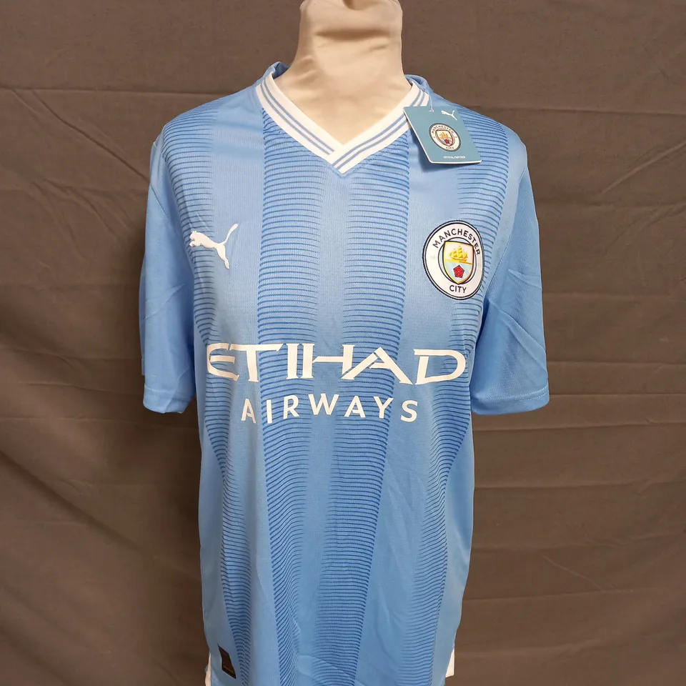 PUMA MANCHESTER CITY FOOTBALL CLUB SHIRT - MEDIUM