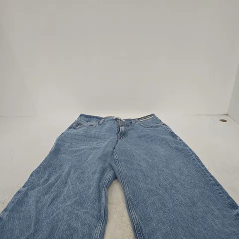 ABERCROMBIE & FITCH CURVE LOVE JEANS – LOW RISE, ULTRA LOOSE, 26 SHORT