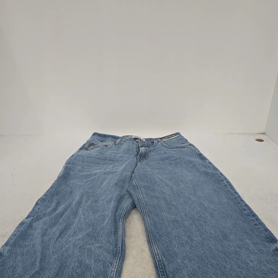 ABERCROMBIE & FITCH CURVE LOVE JEANS – LOW RISE, ULTRA LOOSE, 26 SHORT