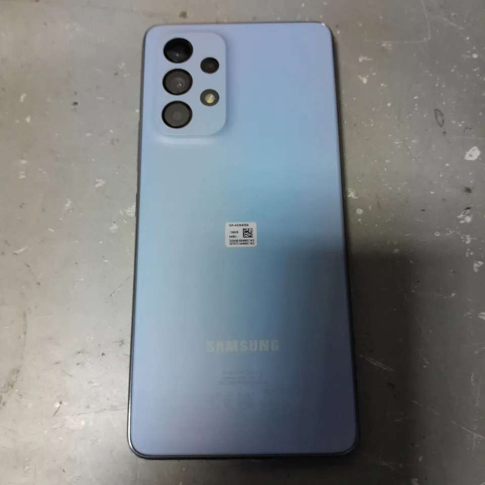BOXED SAMSUNG GALAXY A53 5G 128GB IN AWESOME BLUE - SM-A536B