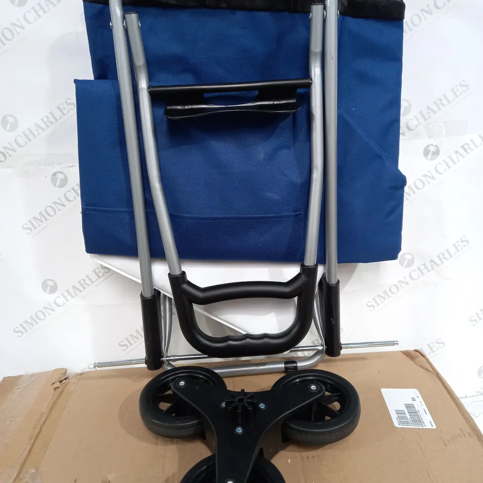 LOCK 'N LOCK INSULATED SHOPPING TROLLEY CART, NAVY