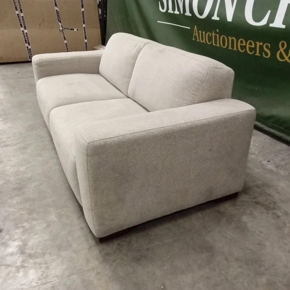 CORTES 3 SEATER FABRIC SOFA - NATURAL RRP £799