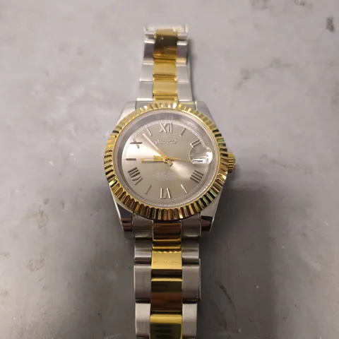 SEIKO MOD DATEJUST WATCH