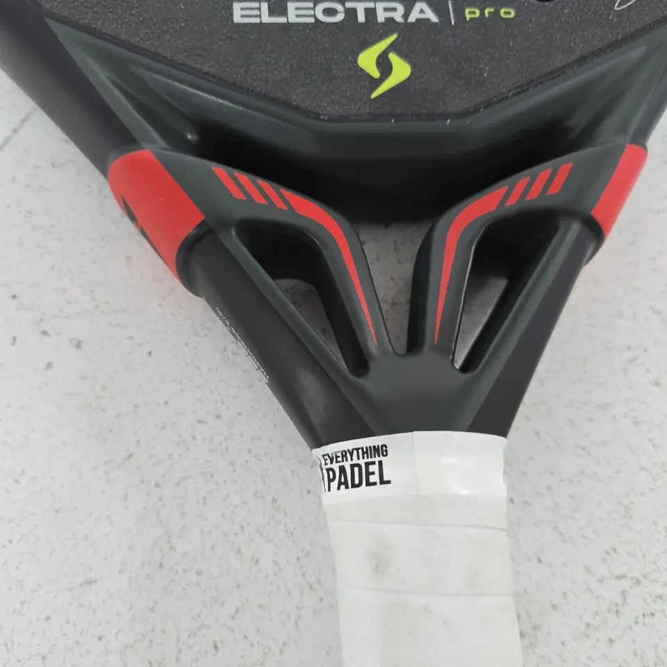 SIUX ELEKTRA PRO PADEL RACKET – BLACK/RED, PRO SERIES