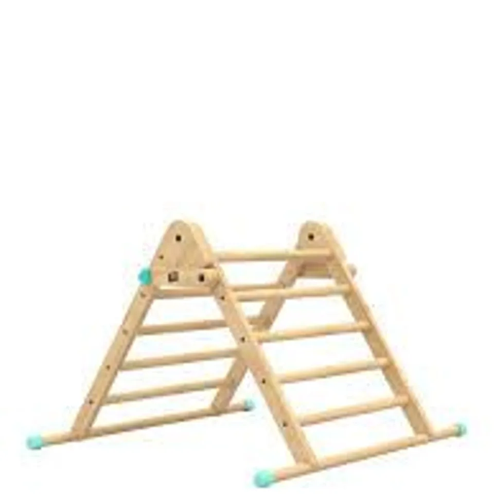 ACTIVE TOTS INDOOR WOODEN CLIMBING FRAME RRP £69.99