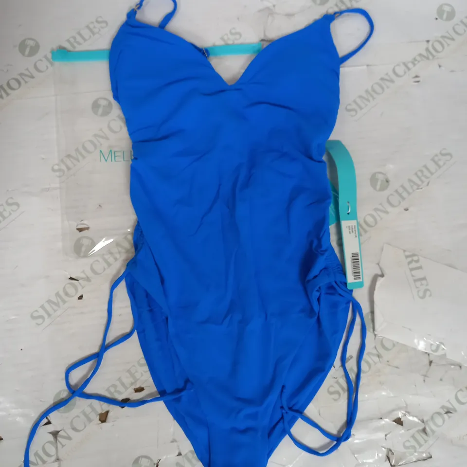 MELISSA ODABASH SWIMWEAR HAVANA SWIMSUIT IN COBALT SIZE 40