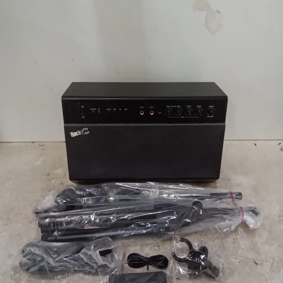 BOXED ROCKJAM KARAOKE SUPERKIT - BLACK RRP £109.99