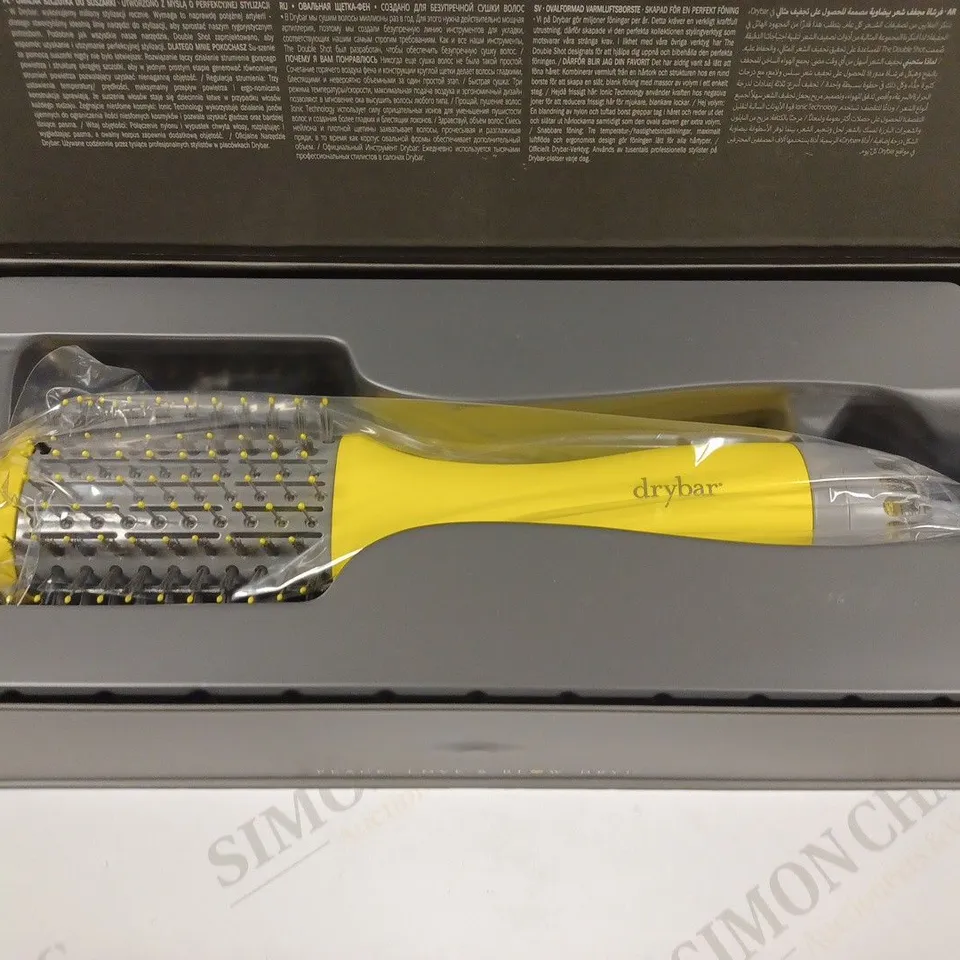 BOXED DRYBAR THE DOUBLE SHOT OVAL BLOW-DRYER BRUSH