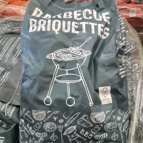 PALLET CONTAINING APPROXIMATELY 100 BRAND NEW 5KG BARBECUE CHARCOAL BRIQUETTE BAGS