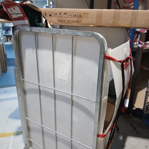 CAGE OF ASSORTED PRODUCTS TO INCLUDE; PAN DRAWER, CHRISTMAS TREE AND 