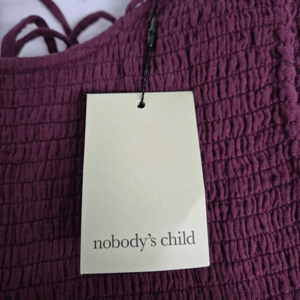 NOBODY'S CHILD RUTH JUMPSUIT - SOFT PURPLE, UK 10 (EU 38, USA 6)