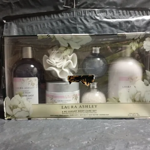 LAURA ASHLEY 6PC LUXURY BODY CARE SET