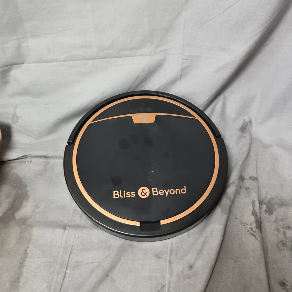 BLISS & BEYOND ROBOT VACUUM CLEANER – BLACK CIRCULAR