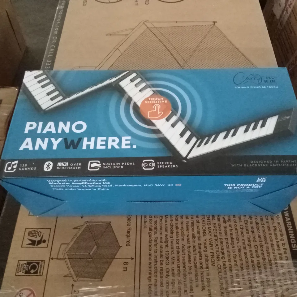 BOXED CARRY-ON FOLDING PIANO 88 TOUCH