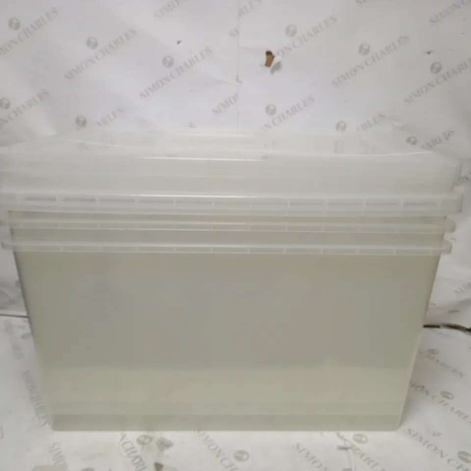 REALLY USEFUL PRODUCTS BOX SET - NESTABLE CLEAR