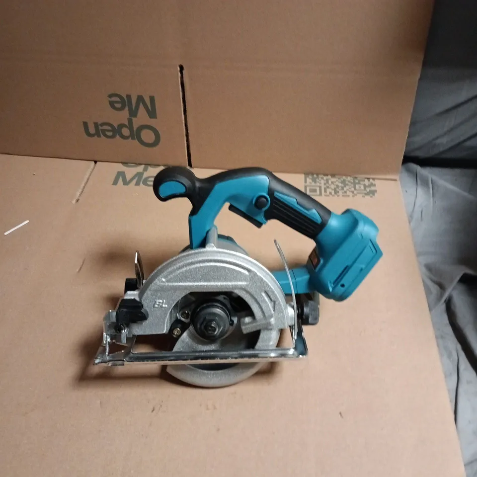 CORDLESS CIRCULAR SAW – BLUE HANDHELD POWER TOOL