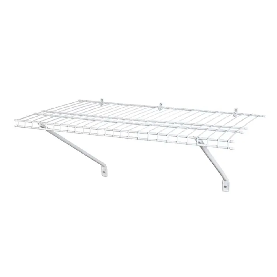 BOXED SHELF KIT 35CM 1 SHELF STORAGE SHELVING UNIT 