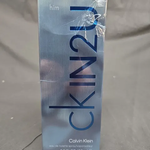 SEALED CALVIN KLEIN CKIN2U HIM EAU DE TOILETTE 150ML 